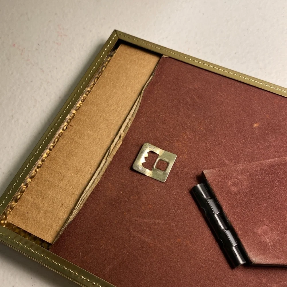 Hammered Look Metal Picture Frame